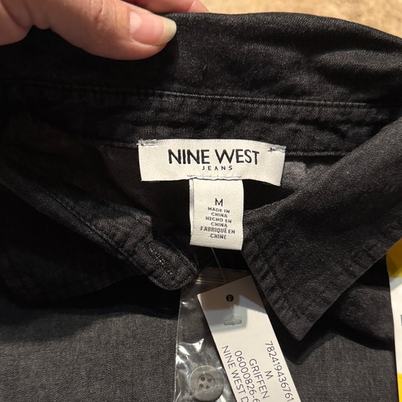 Nine West Dark Griffen Denim Dress - Picture 4 of 5